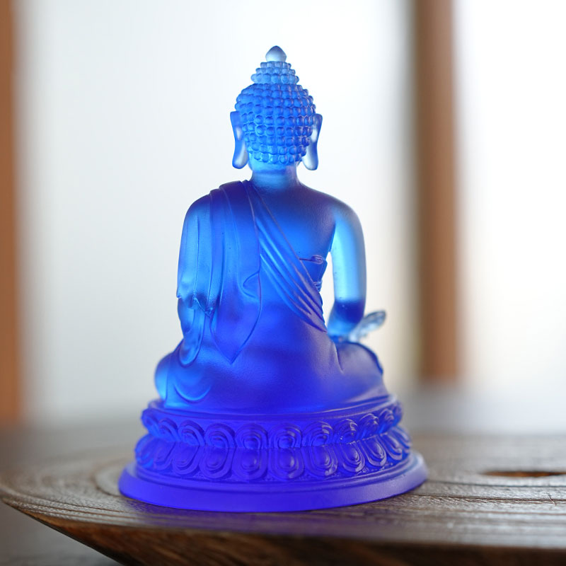 Glazură colorată Statui Buddha al Medicinei