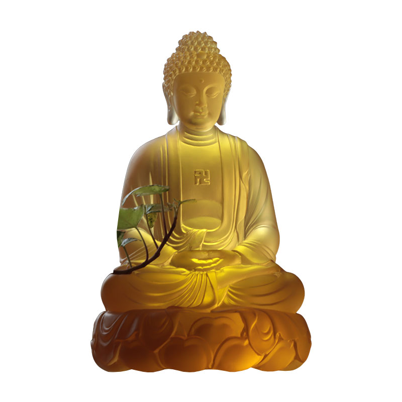 Statui de cristal Amitābha Buddha