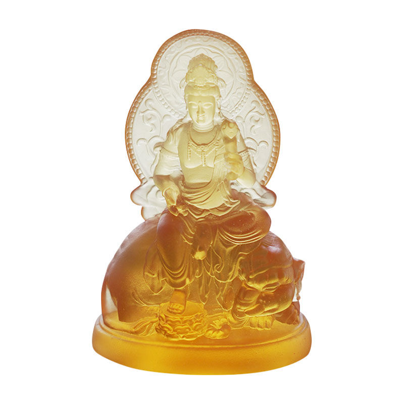 Statuie din sticlă Bodhisattva Samantabhadra