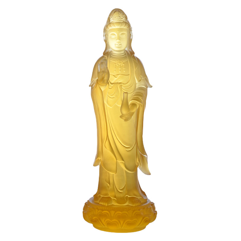 Statuie din sticlă Guanyin Bodhisattva
