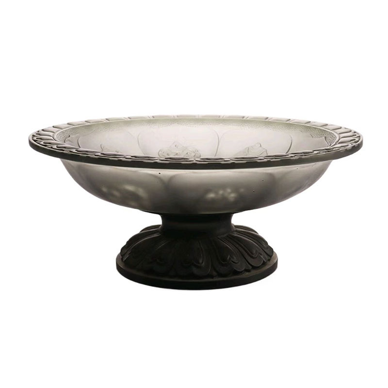 Fructeier cu glazură de culoare gri