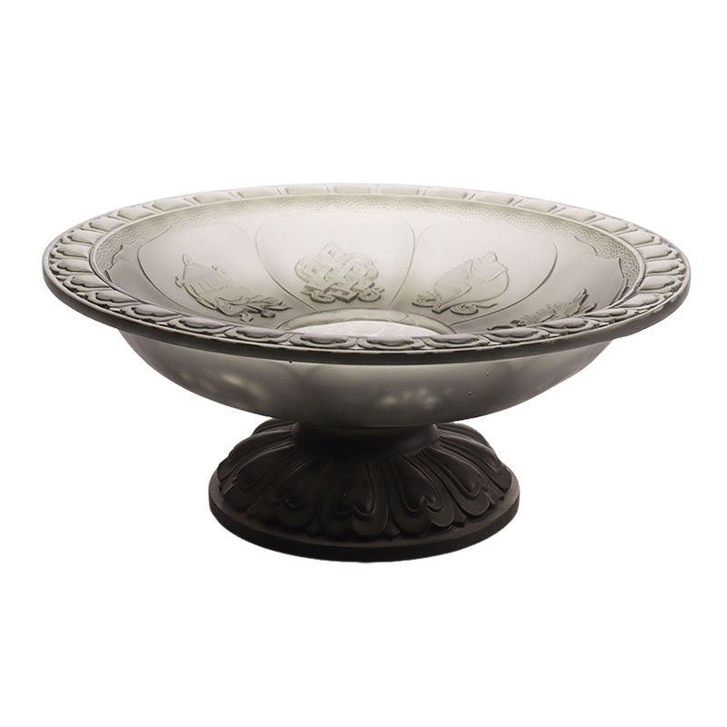 Fructeier cu glazură de culoare gri