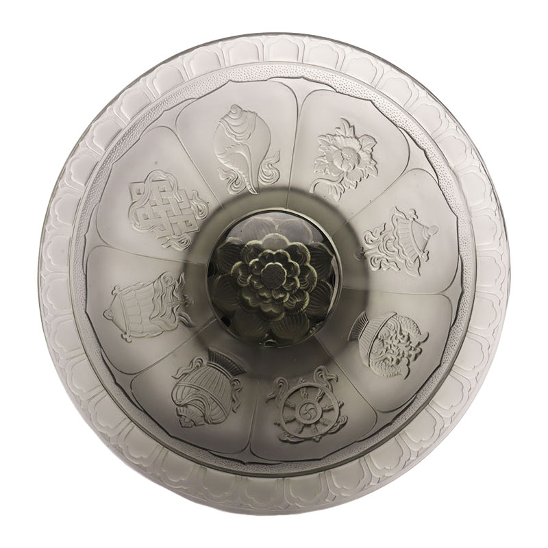 Fructeier cu glazură de culoare gri