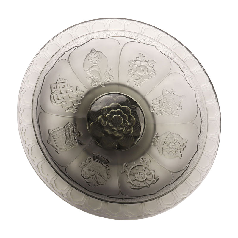 Fructeier cu glazură de culoare gri