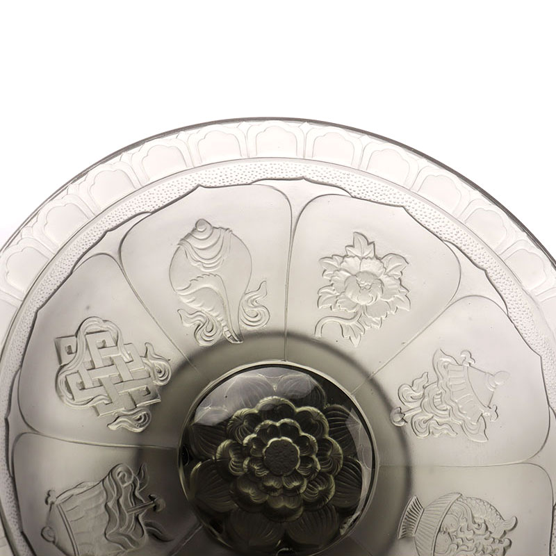 Fructeier cu glazură de culoare gri