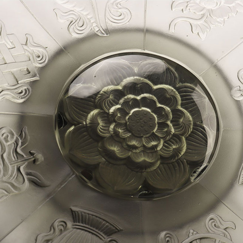 Fructeier cu glazură de culoare gri