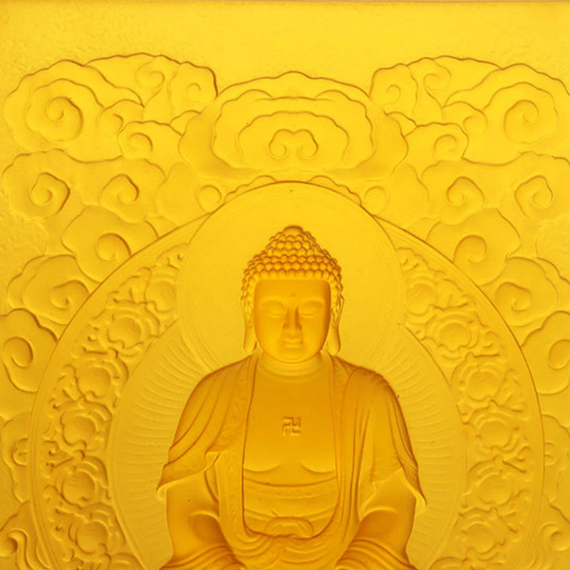 Cărămidă decorativă Amitabha Buddha Liuli