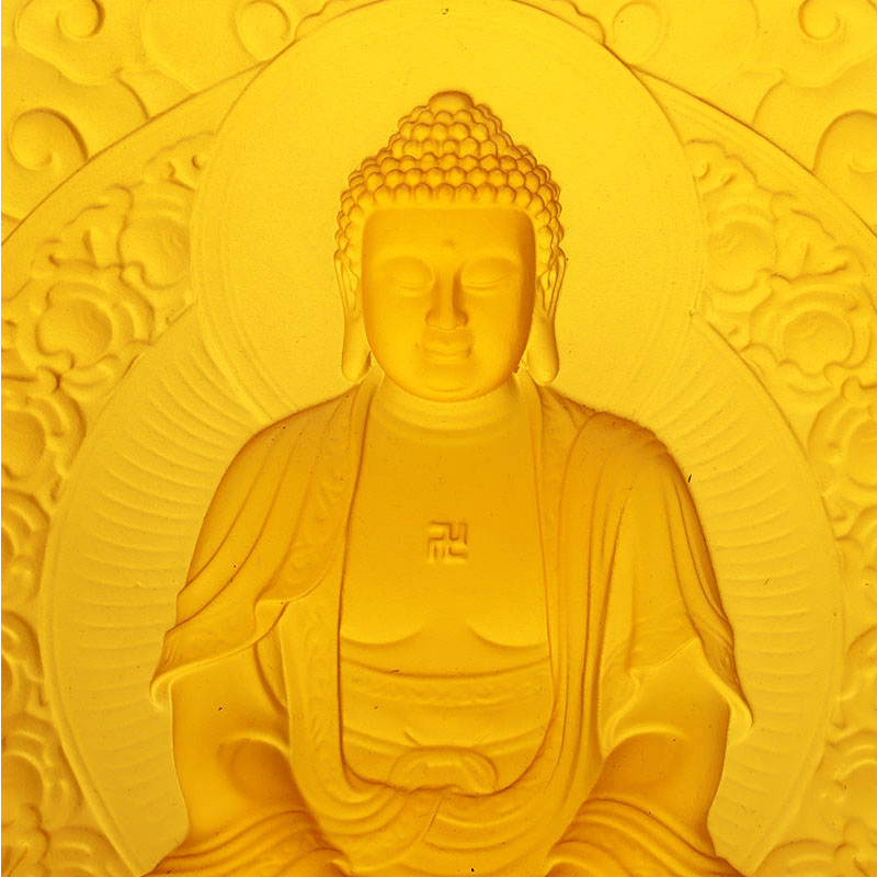 Cărămidă decorativă Amitabha Buddha Liuli