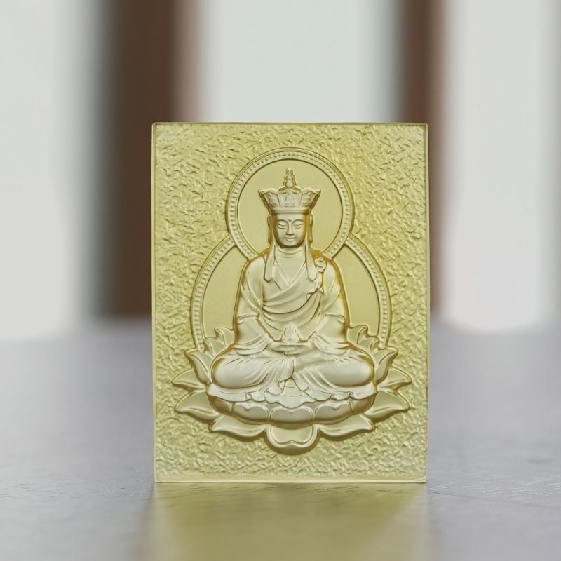 Cărămizi Buddha de Medicină glazurate albastru deschis